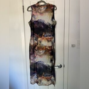 Galaxy Mesh Dress sz XXL